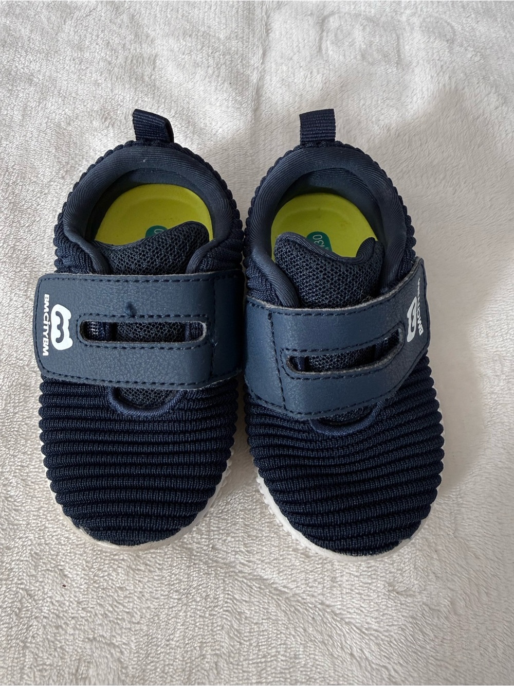 BMCiTYBM Baby Shoes Boy Girl Infant Sneakers Non-Slip First Walkers Sz 5 Blue